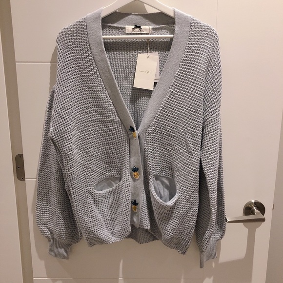 Lady’s cardigan *Loose design * - Picture 1 of 4